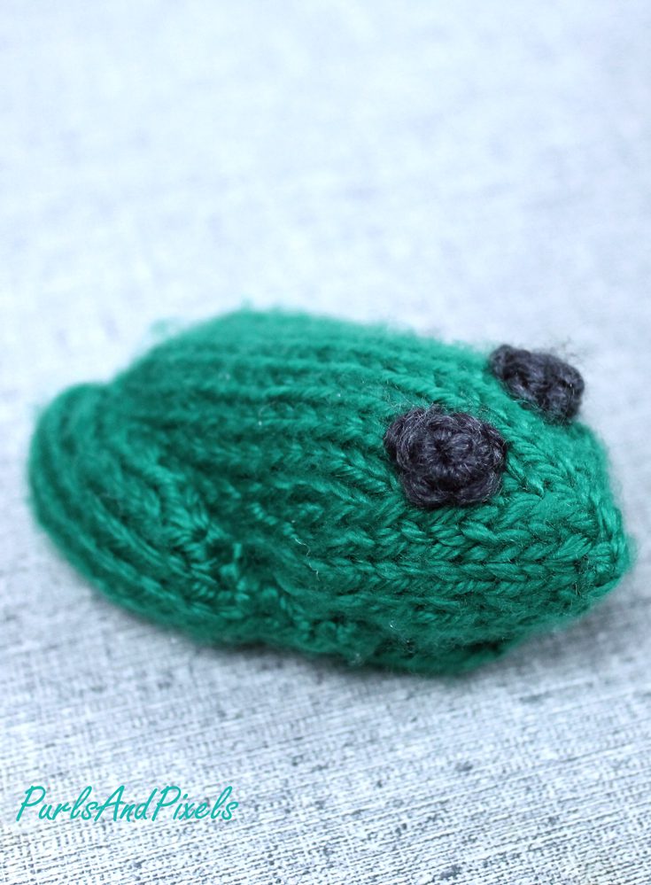 Little Frog Knitting Pattern - PurlsAndPixels