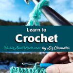 Learn to crochet with free online crochet lessons from Liz Chandler @PurlsAndPixels.