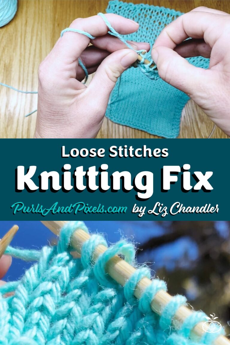 Having trouble with loose stitches in your knitting? Don't worry, it's a common and easy-to-fix mistake. Learn about knitting tension and fixing loose stitches with Liz Chandler @PurlsAndPixels.