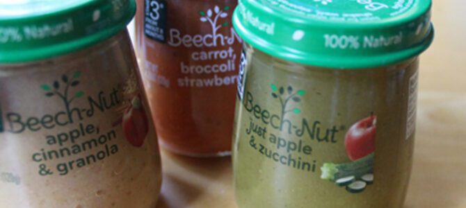 How to Remove Labels from Beechnut Baby Food Jars with No Chemicals