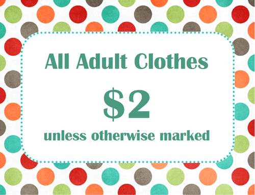 Download free editable word documents with yard sale signs for your next rummage sale from PurlsAndPixels.