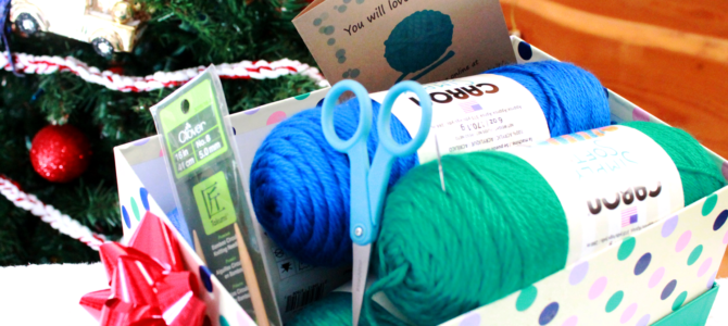 DIY Learn to Knit Gift Set for Beginner Knitters
