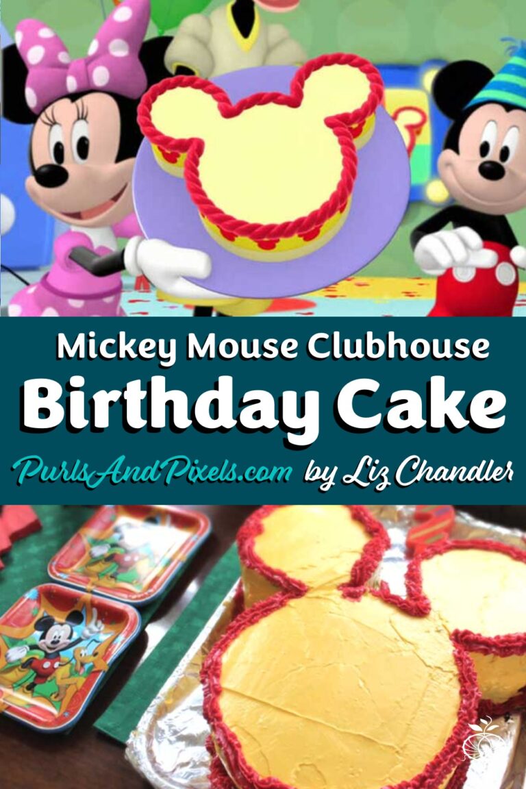 Mickey’s Birthday Cake, Inspired by Disney Jr. Mickey Mouse Clubhouse