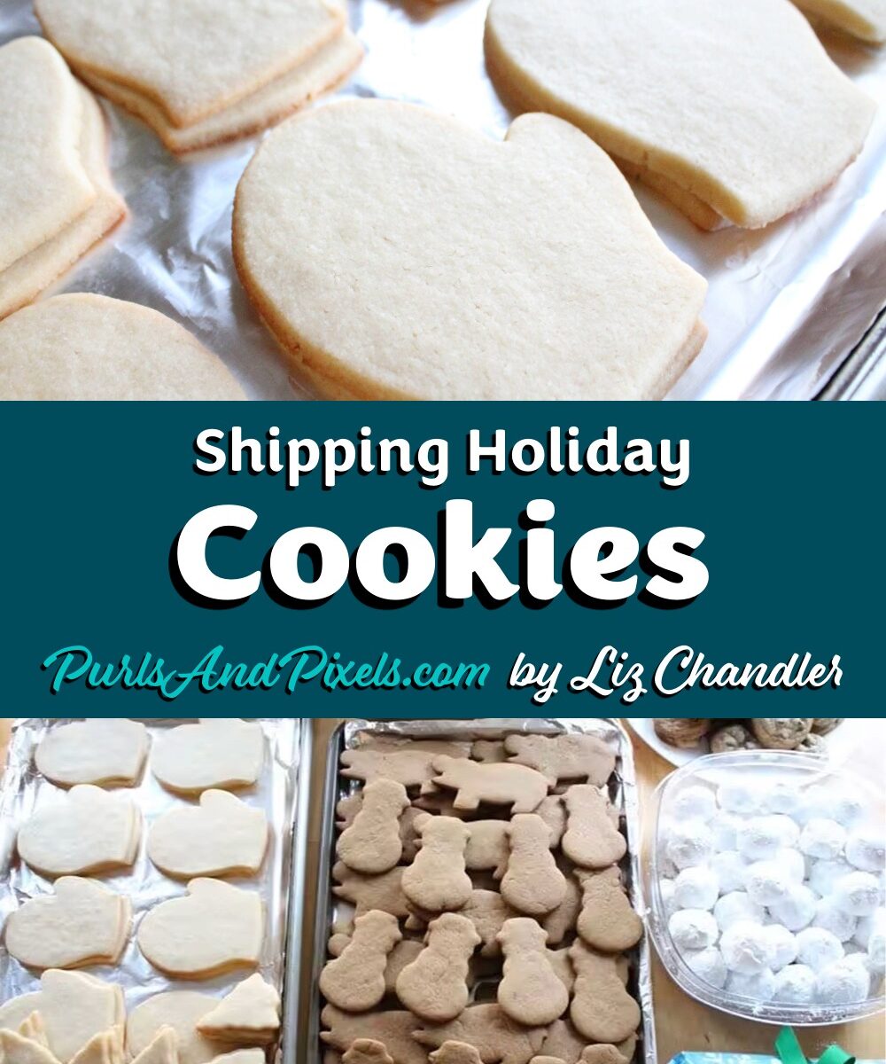 Learn how to ship homemade cookies to far-away loved ones in this guide from Liz Chandler @PurlsAndPixels.