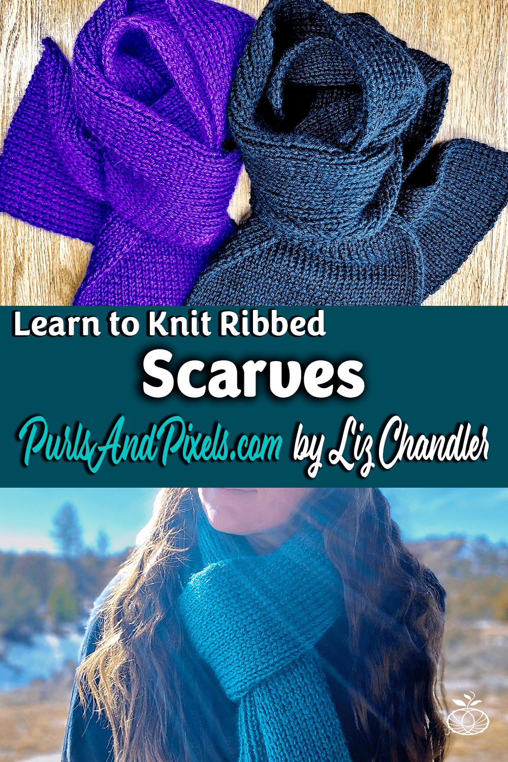 Ribbed Scarf Free Knitting Pattern