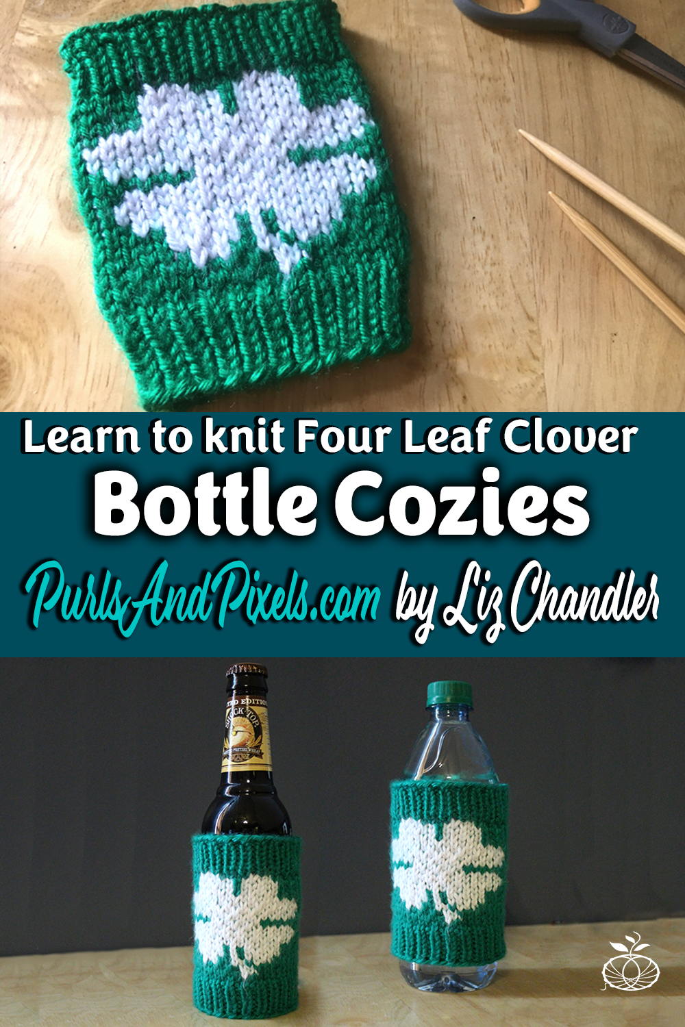 Lucky Clover Cozy Free Knitting Pattern