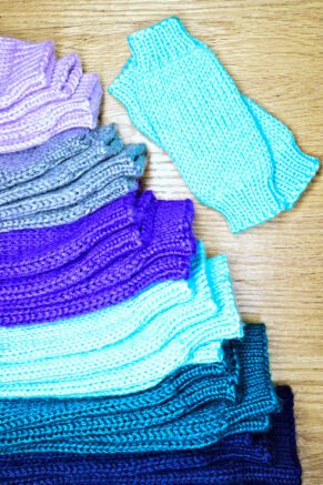Generic 2x Women's Winter Warm Knitted Leg Warmer Soft Crochet