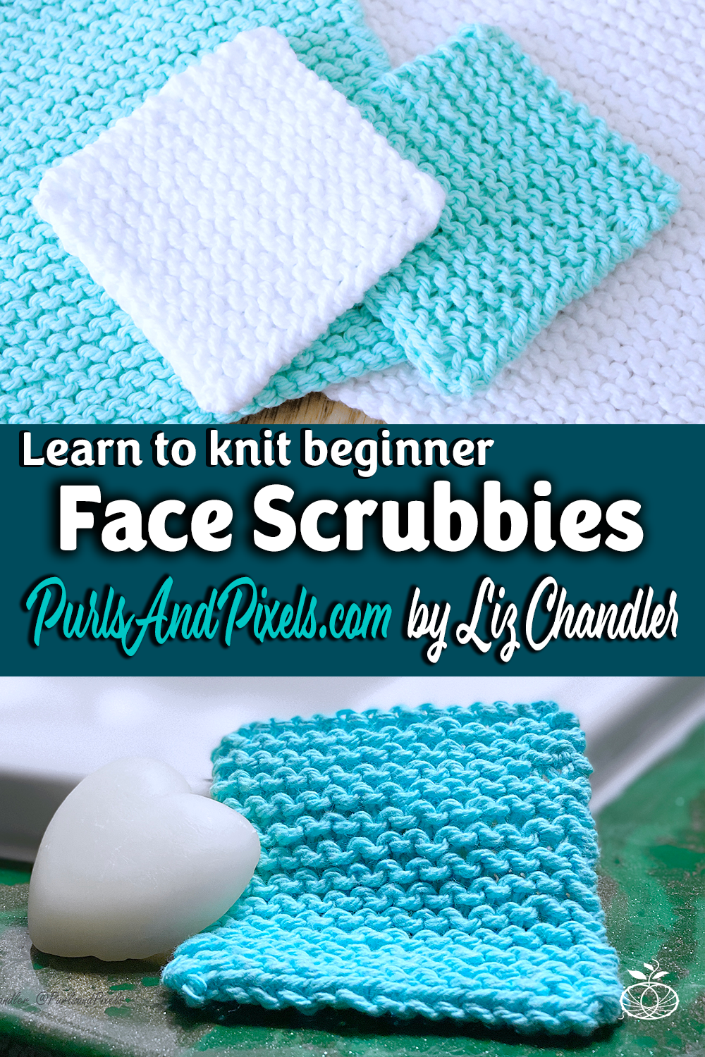 Beginner Face Scrubby Free Knitting Pattern