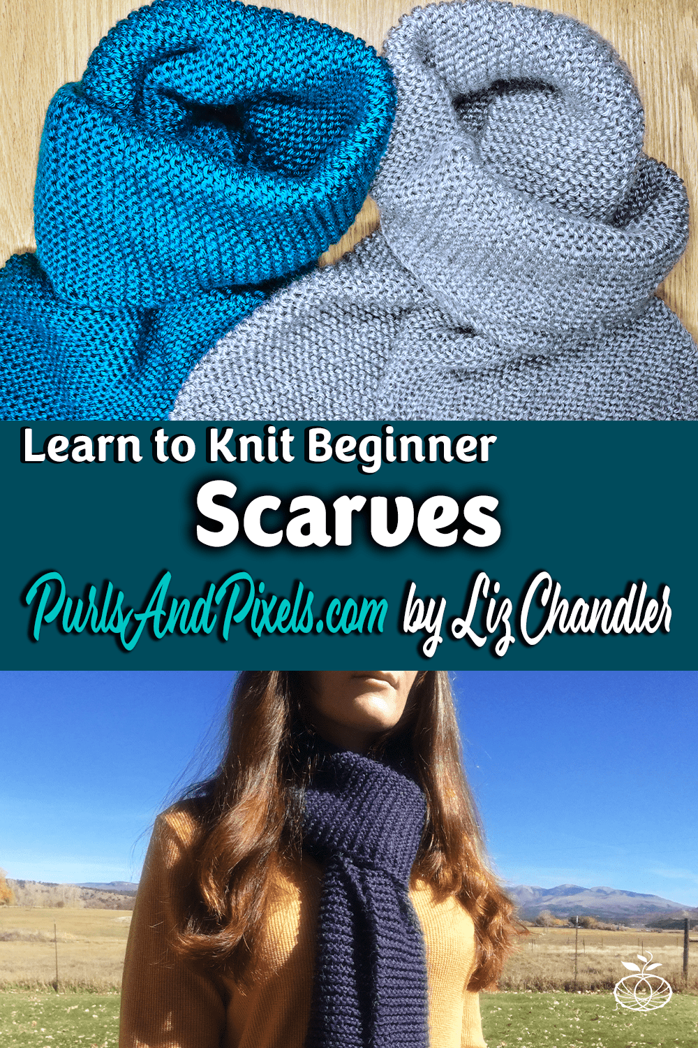 Beginner Knit Scarf Easy Free Knitting Pattern