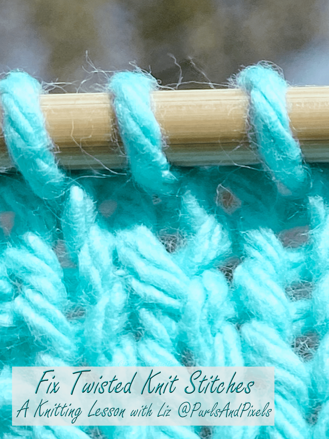 Fix Twisted Knit Stitches