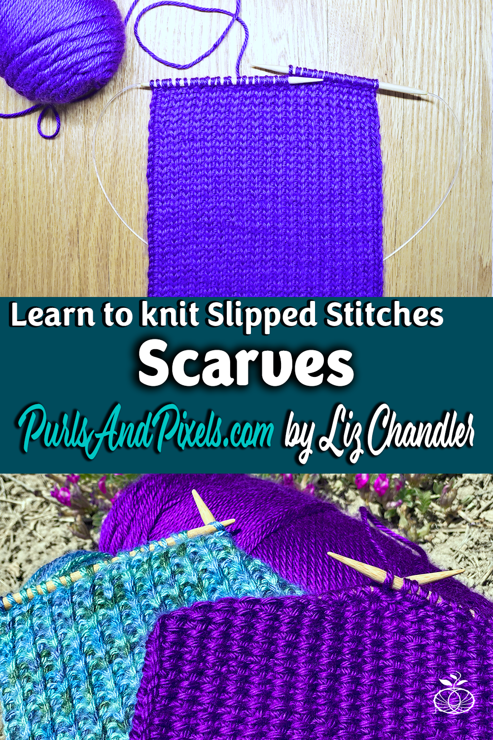 Slipped Stitches Scarf