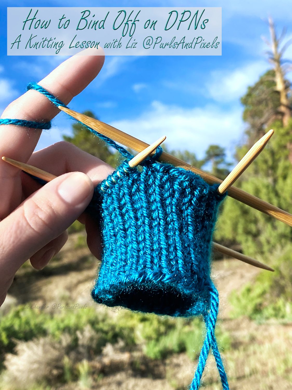 Bind Off on Double Point Needles (DPNs)