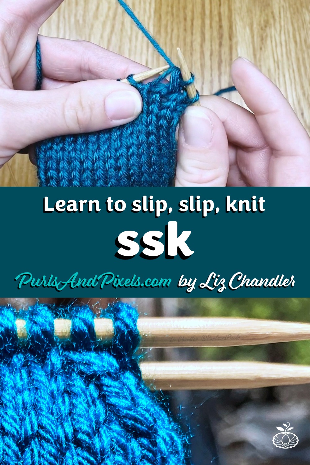 Slip, Slip, Knit (ssk) - PurlsAndPixels