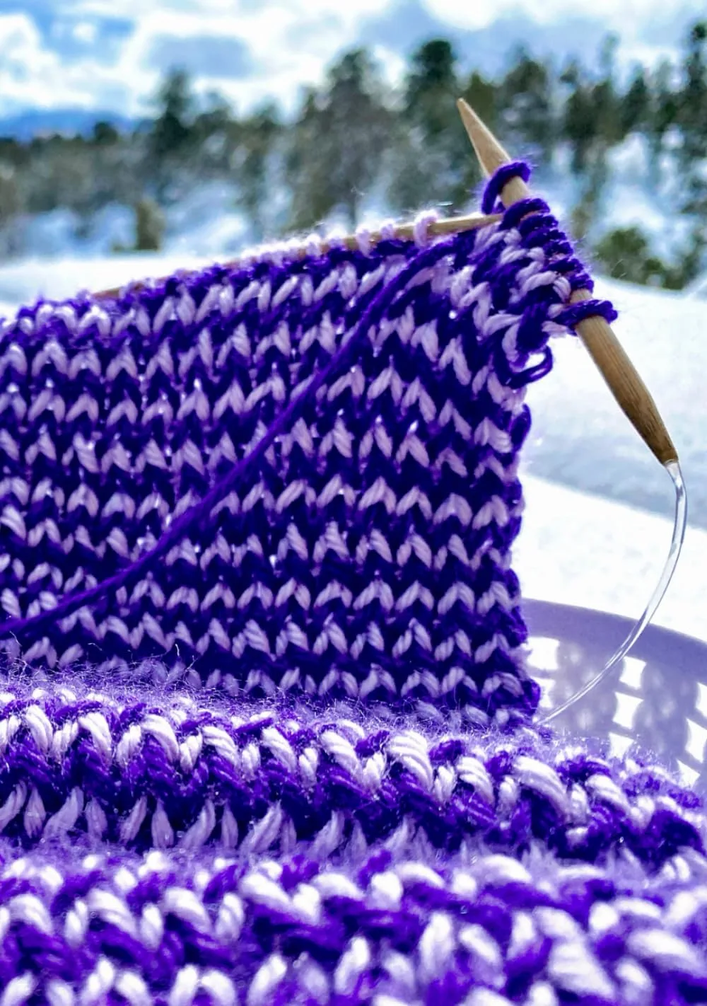 Knitting Journal: Winter Wonderland by Liz Chandler @PurlsAndPixels.