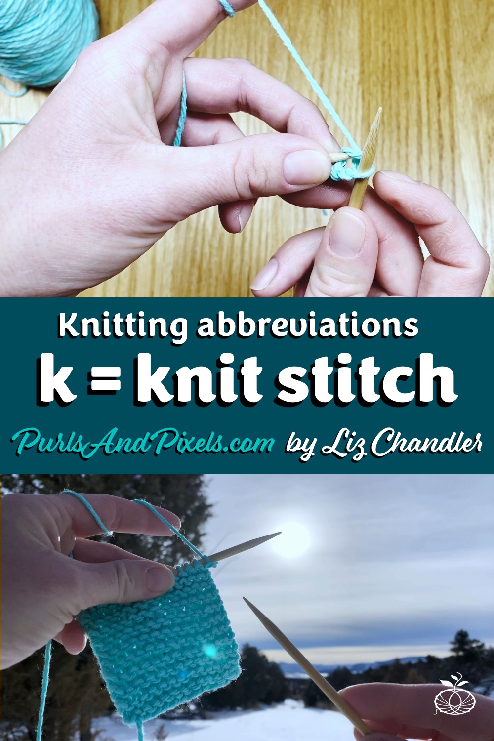 What Does k Mean in Knitting? PurlsAndPixels