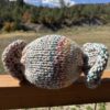 The sweetest knitting project around. Knit the free and easy candy pillow toy with knitting instructions in this pattern by Liz Chandler @PurlsAndPixels.