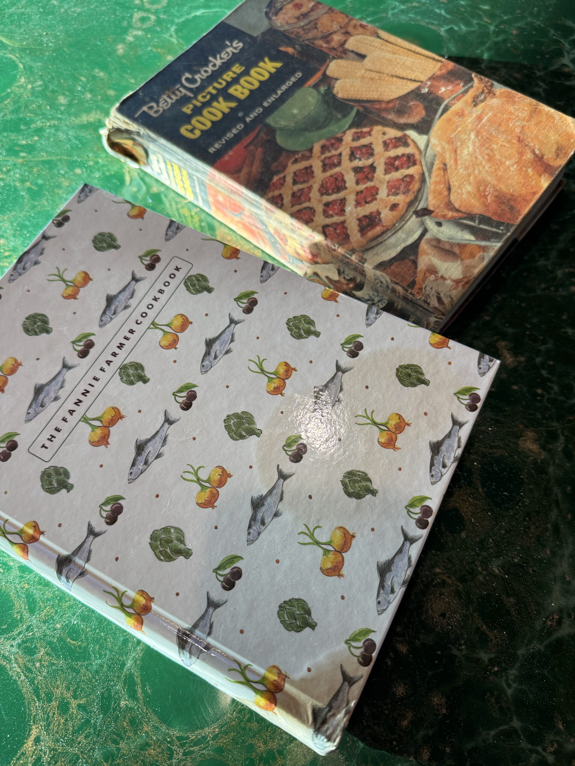 My grandmas taught me to cook from the Fannie Farmer and Betty Crocker Cookbooks. Learn more with Liz Chandler @PurlsAndPixels.